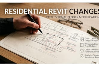 modify and prepare residential revit