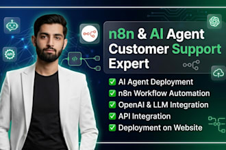 build n8n costumer support ai agent