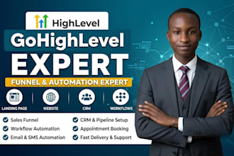 build gohighlevel, monday com, zapier automation workflow gohighlevel expert