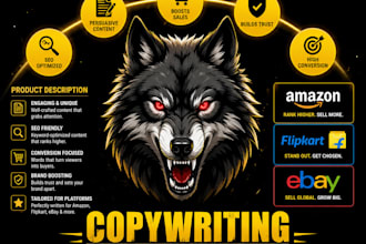 do professional product description copywriting