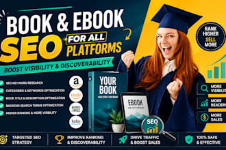 do book and ebook SEO for all platforms to boost visibility and discoverability