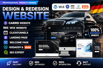 design carrd wix website carrd landing page clickfunnels godaddy dadu seo expert