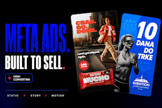 design high converting meta ad creatives
