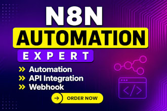 build n8n ai agent, n8n automation, n8n workflow and ai workflow automation