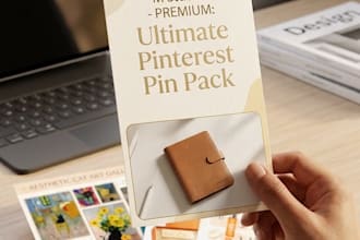 design aesthetic pinterest pins for your brand