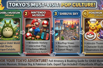 buy ghibli museum, nintendo, pokémon café and shibuya sky tickets