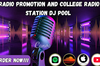 submit ai music album songs on UK south america US active college radio station