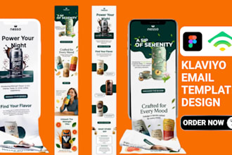 setup shopify klaviyo email marketing flow figma to klaviyo email design