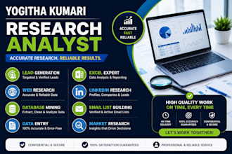 do market research and lead generation
