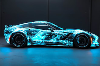 create custom car wrap design for your business