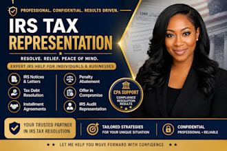 provide tax representation for your irs tax debt
