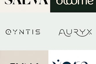 design a custom wordmark and lettermark logo