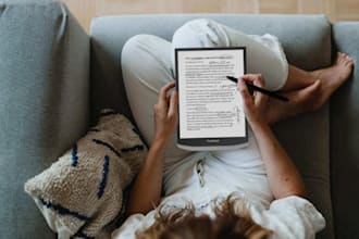 be a book beta reader, read and review book and provide honest review