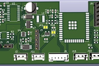 do pcb design, iot, esp32, stm32, raspberrypi design, embedded hardware in kicad
