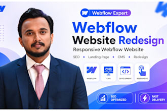 redesign your webflow website and optimize its SEO