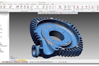 reverse engineering 3d scan stl obj to step editable solid cad using solidworks