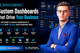 build a custom dashboard to track and manage your business data