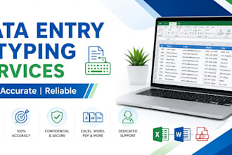 do data entry, typing, and tally accounting work