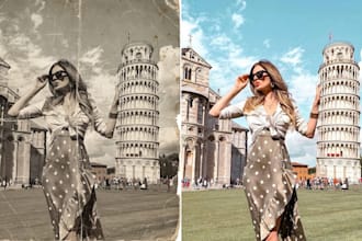 restore and colorize your photos