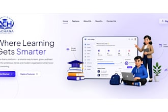 develop a custom learning management system lms website