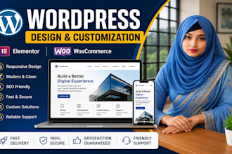 design and customize wordpress websites