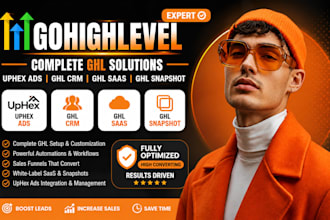 ghi uphex ads ghi crm ghi saas snapshot gohighlevel expert