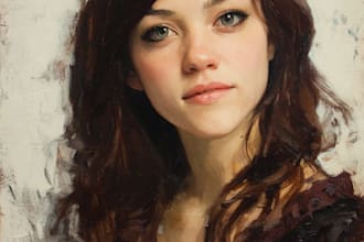 paint renaissance art oil painting portrait