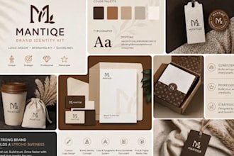 create instagram branding kit for small business and etsy shop