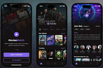 branded ott streaming app for android, samsung, lg, roku, dashboard
