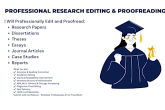 edit your thesis, dissertations, and research proposals