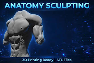 sculpt 3d model for 3d printing