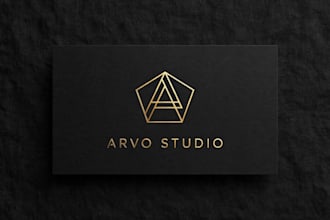 design luxury modern business card with mockup
