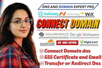 connect domain, subdomain to godaddy, shopify, namecheap, wix or fix dns issue