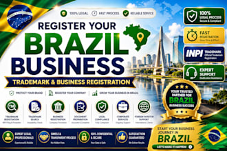 register your brazil trademark and business with legal compliance
