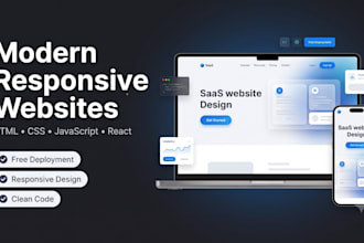 build a modern websites with free deployment