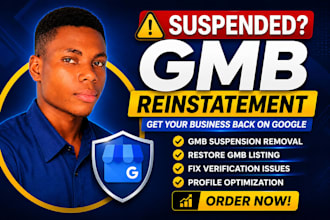 reinstate your gmb, fix google business profile verification, and setup gmb