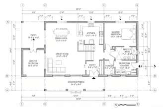 design your barnhouse plans with detailed architectural layouts