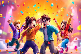 design catchy roblox thumbnails and art for your games