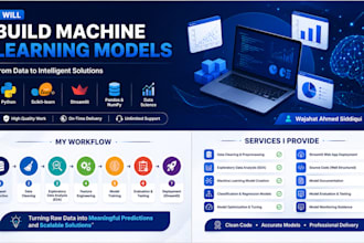 build machine learning models for prediction using python and sklearn