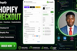 build shopify checkout extension, shopify functions and checkout customization