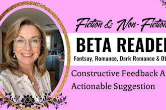 beta reader fantasy, romance beta reader, horror beta reader, alpha beta reader