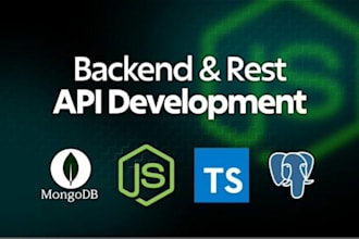 developing rest API, backend service