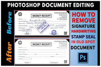 professionally edit or modify you pdf files in photoshop