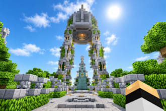 build minecraft server, java, bedrock, spawn, lobby, and minecraft map