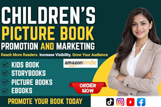 do children picture book promotion to boost visibility and sales