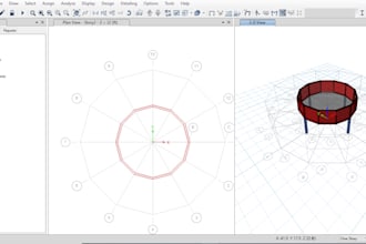 do structure design and analysis using autocad, etabs, revit, sap2000