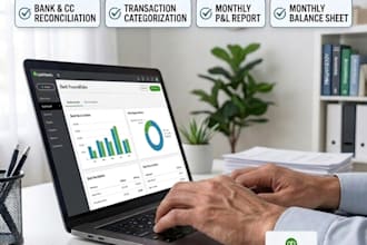 organize, bookkeep and reconcile your quickbooks online account