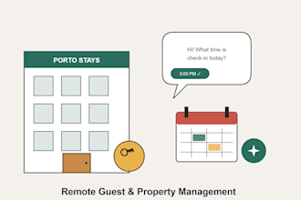 short term rental managemennt, guest messaging support week