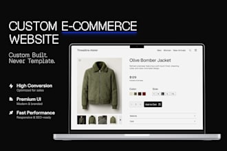 build a modern nextjs ecommerce website for your online store