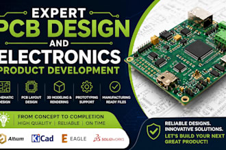 do expert pcb design and electronics product development